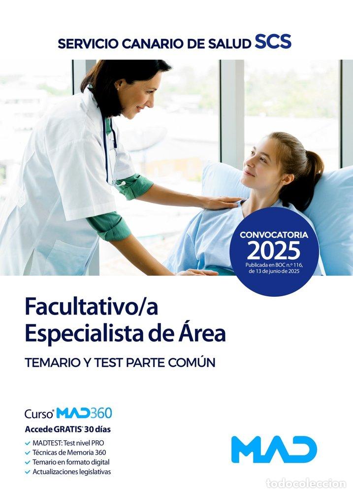 books: FACULTATIVO/A ESPECIALISTA AREA TEMARIO PARTE COMUN Y TEST - AA.VV