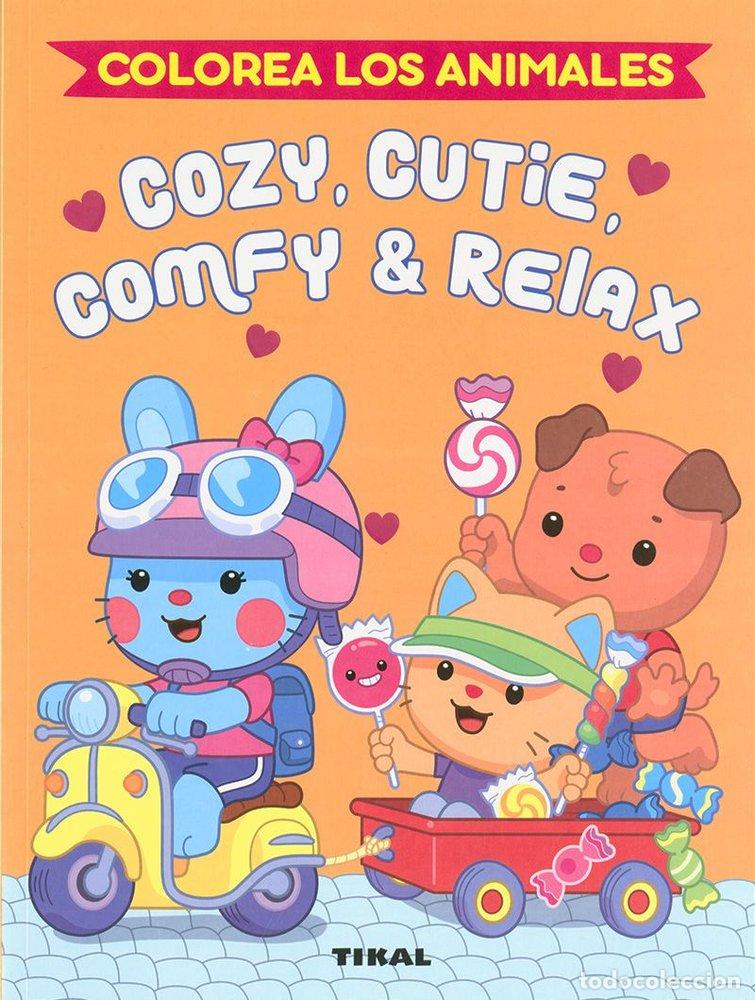 B&uuml;cher: COZIE CUTIE COMFY & RELAX COLOREA LOS ANIMALES - SUSAETA EDICIONES