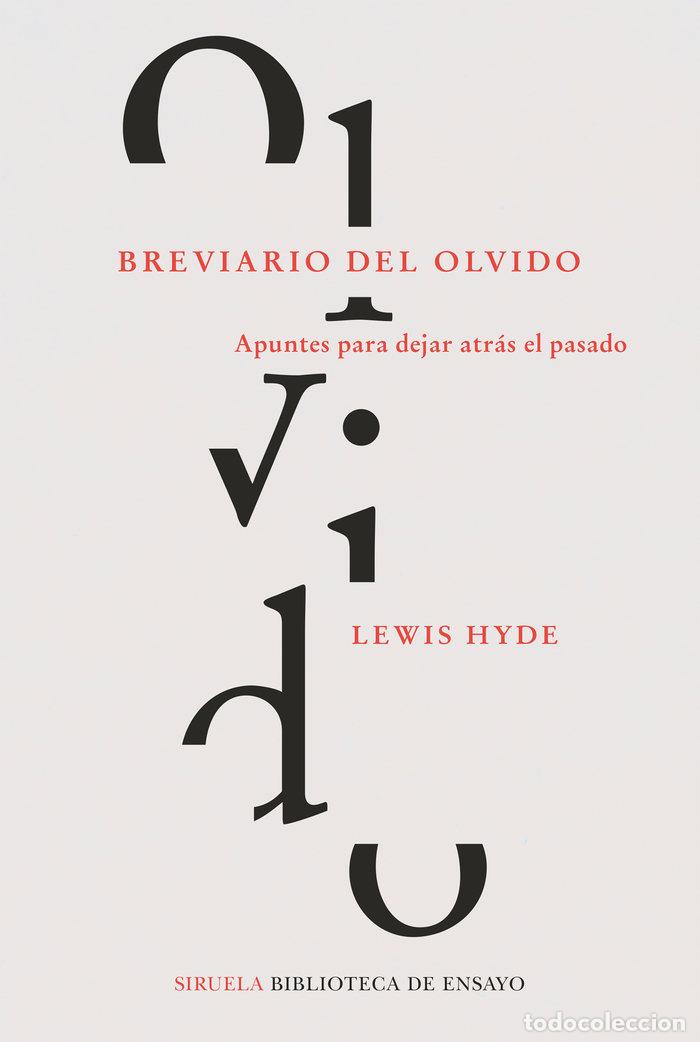 Libros: BREVIARIO DEL OLVIDO - HYDE, LEWIS
