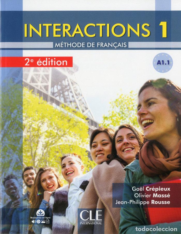 Libros: INTERACTIONS 1 - A1.1 - LIVRE + CD - 2&ordm; EDITION - -