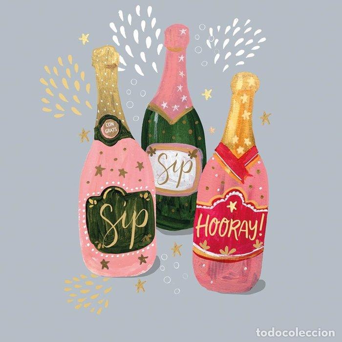 Libri: SERVILLETAS BAMBU 20U SIP SIP HOORAY BN606 - AA.VV