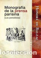 Livros: MONOGRAFIA DE LA PRENSA PARISINA LOS PERI - BALZAC, HONORE DE