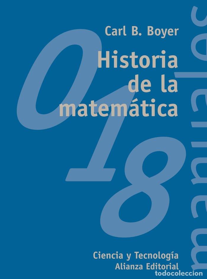 Libros: HISTORIA DE LAS MATEMATICAS - BOYER