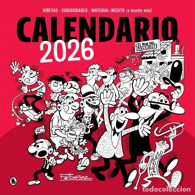 Libros: CALENDARIO IBA&Ntilde;EZ 2026 - FRANCISCO IBA&Ntilde;EZ