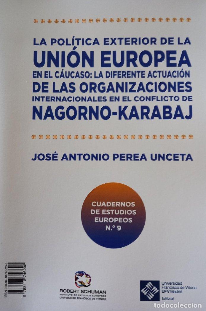 books: LA POLITICA DE LA UNION EUROPEA EN EL CAUCASO - PEREA UNCETA, JOSE ANTONIO