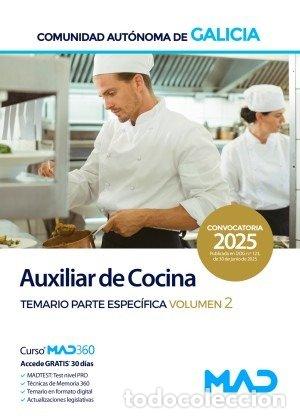 Livres: AUXILIAR COCINA ADMINISTRACION GENERAL TEMARIO 2 PARTE ESPE - AA.VV