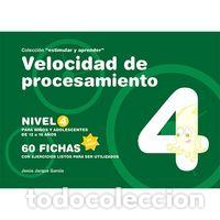 Livres: VELOCIDAD DE PROCESAMIENTO NIVEL 4 12-16 A&Ntilde;OS - JARQUE GARCIA, JESUS