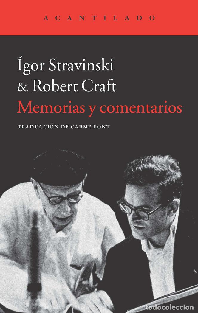 Livres: MEMORIAS Y COMENTARIOS - STRAVINSKI, IGOR