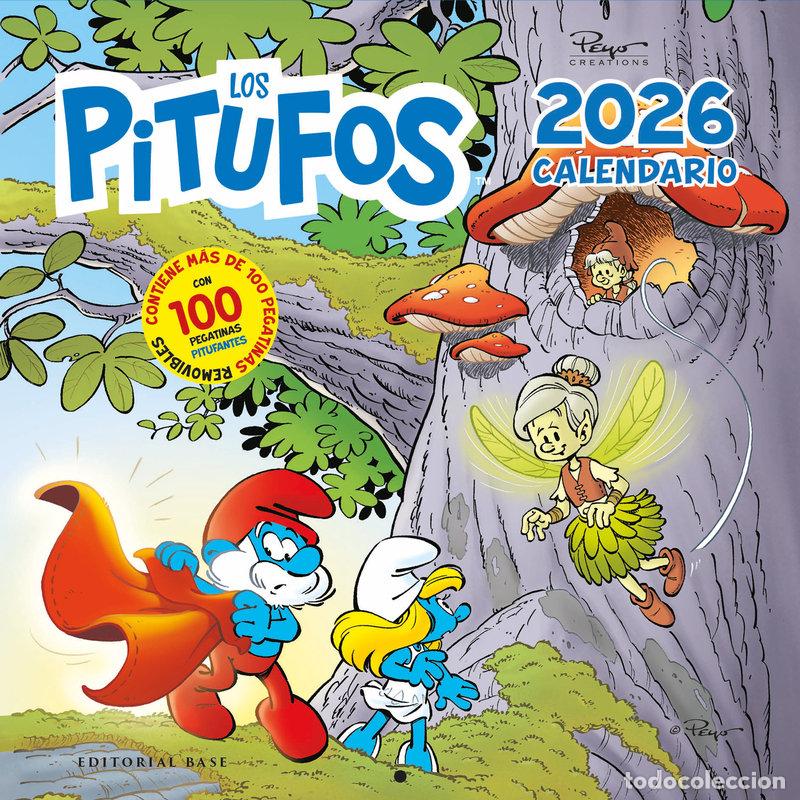 B&uuml;cher: CALENDARIO LOS PITUFOS 2026 - CULLIFORD, PIERRE