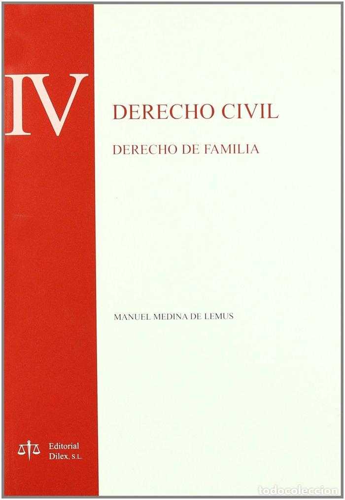 Libros: DERECHO CIVIL IV DERECHO DE FAMILIA - .