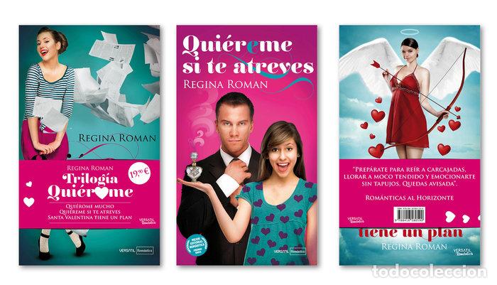 Livres: PACK TRILOGIA QUIEROME - ROMAN, REGINA