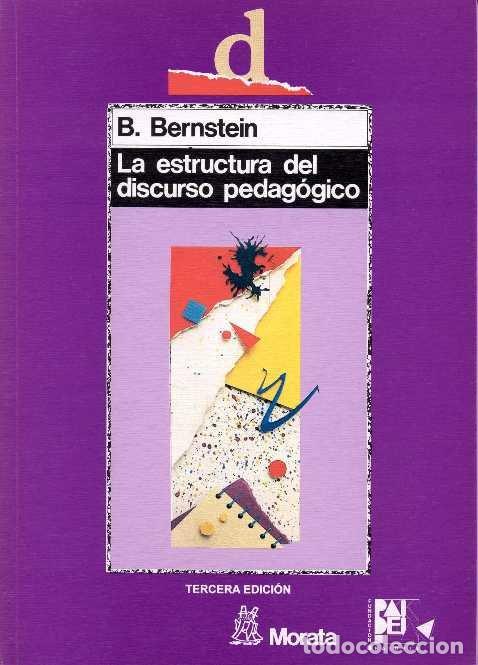 books: ESTRUCTURA DEL DISCURSO PEDAGOGICO,LA - BERNSTEIN, B.