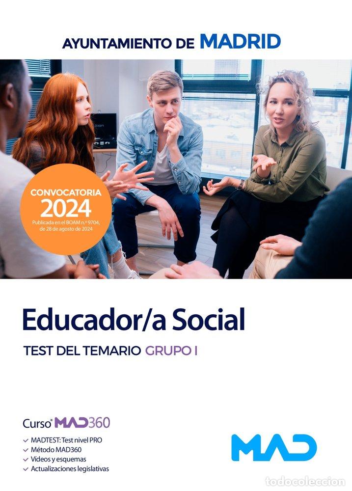Libros: EDUCADOR/A SOCIAL AYUNTAMIENTO MADRID TEST DEL TEMARIO - TORRES FONSECA, FRANCISCO JESUS