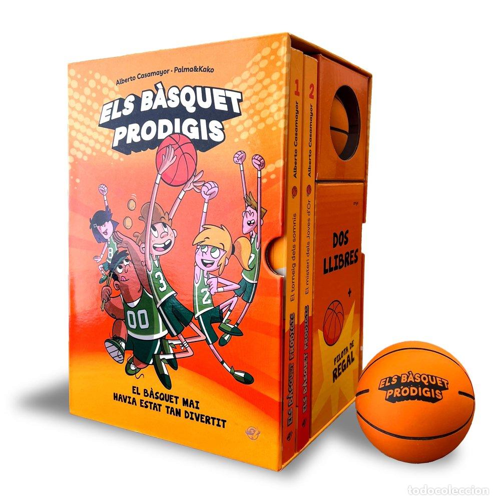 Libri: ESTOIG ELS BASQUET PRODIGIS 2 LLIBRES + PILOTA - CASAMAYOR, ALBERTO