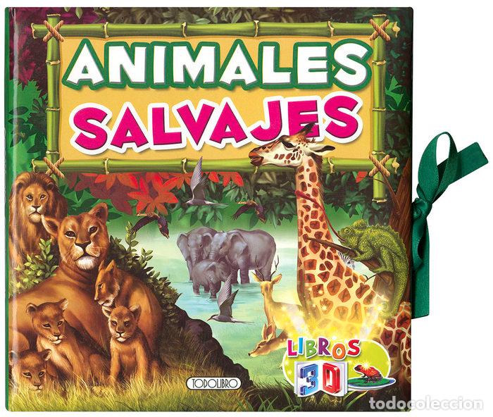 Livros: LIBROS 3D ANIMALES SALVAJES - AA.VV