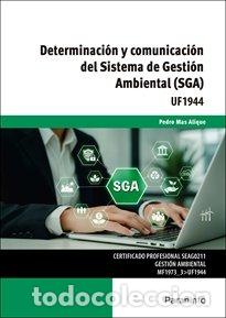 Livros: DETERMINACION COMUNICACION SISTEMA GESTION AMBIENTAL SGA - MAS ALIQUE, PEDRO