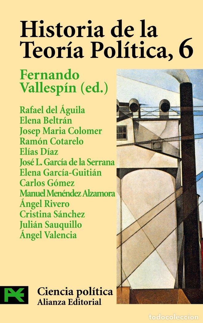 Libri: HA.DE LA TEORIA POLITICA 6 - VALLESPIN, F.