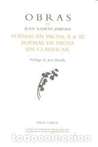 B&uuml;cher: POEMAS EN PROSA II & III J.R.JIMENEZ - JIMENEZ, JUAN RAMON
