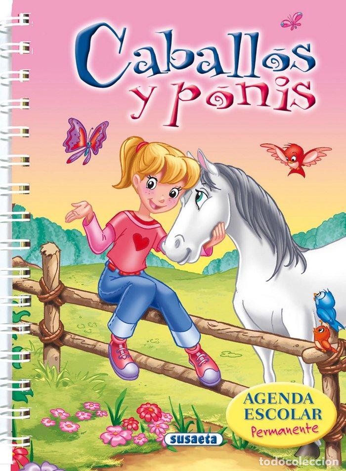 B&uuml;cher: AGENDA ESCOLAR PERMANENTE CABALLOS Y PONIS ROSA - AA.VV