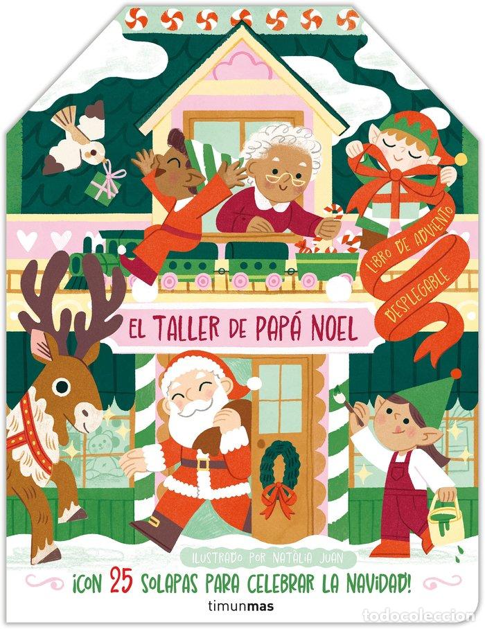 books: EL TALLER DE PAPA NOEL LIBRO DE ADVIENTO DESPLEGABLE - JUAN ABELLO, NATALIA