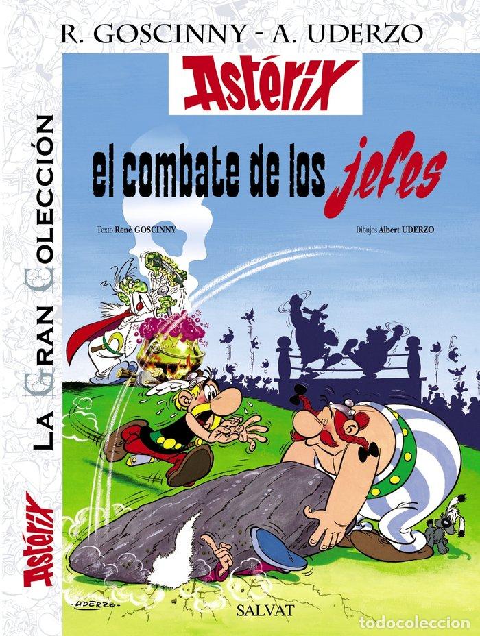 Libri: ASTERIX EL COMBATE DE LOS JEFES 7 LA GRAN COLECCION - AA.VV