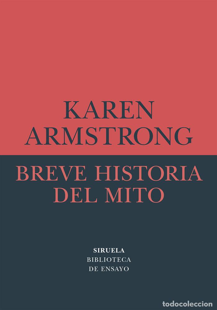 Libros: BREVE HISTORIA DEL MITO - ARMSTRONG, KAREN