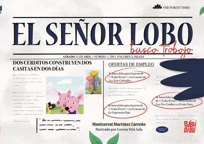 Livres: SE&Ntilde;OR LOBO BUSCA TRABAJO,EL - MARTINEZ CARRE&Ntilde;O, MONTSERRAT