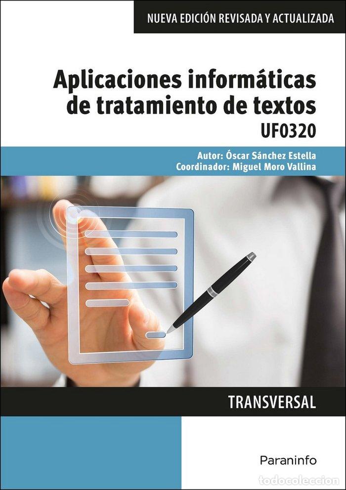books: APLICACIONES INFORMATICAS DE TRATAMIENTO DE TEXTOS - SANCHEZ ESTELLA, OSCAR