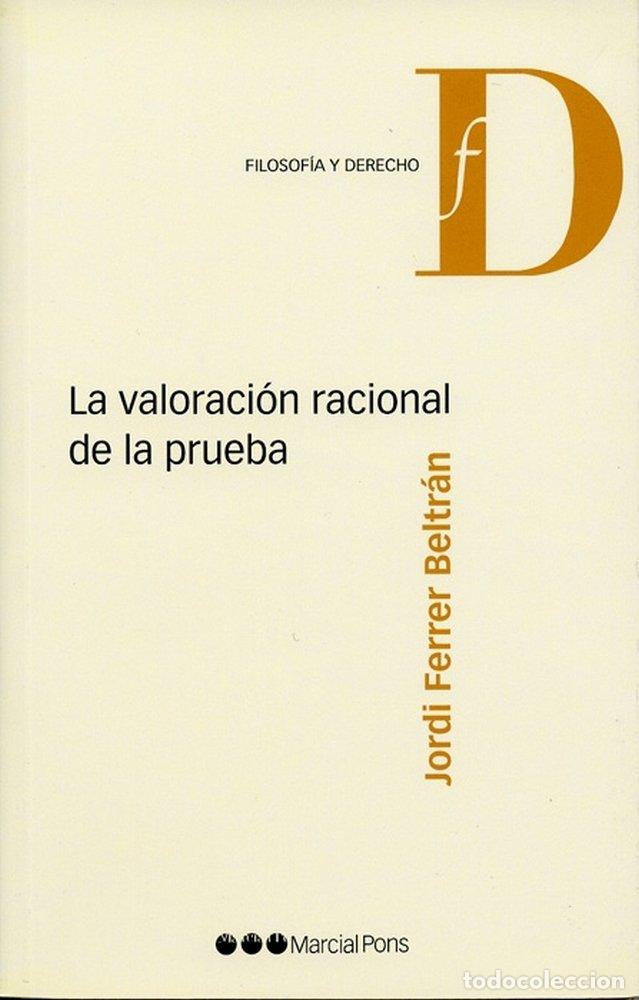 Livres: VALORACION RACIONAL DE LA PRUEBA,LA - .