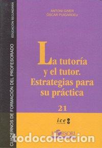 Libros: TUTORIA Y EL AUTOR ESTRATEGIAS PARA SU PRACTICA - GINER