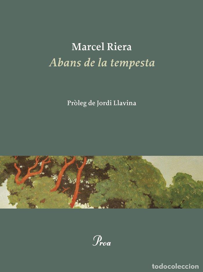 Libros: ABANS DE LA TEMPESTA - RIERA BOU, MARCEL