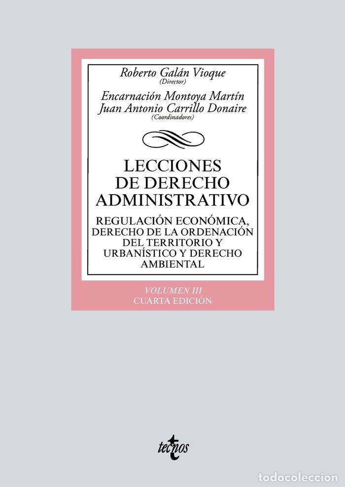Libros: LECCIONES DE DERECHO ADMINISTRATIVO - GALAN VIOQUE, ROBERTO