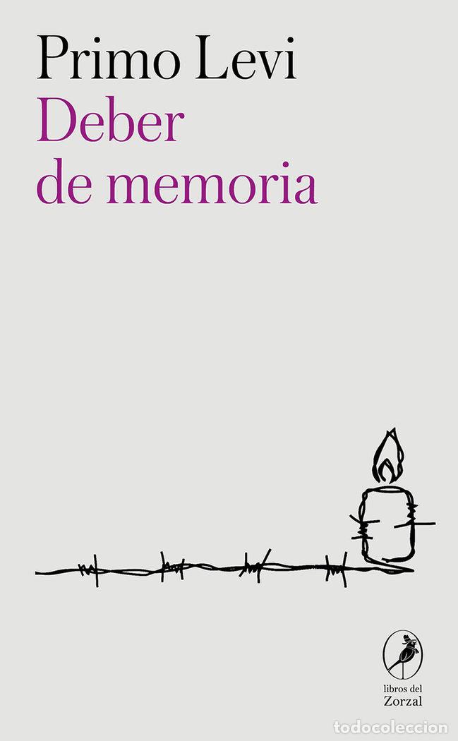 Livros: DEBER DE MEMORIA - LEVI, PRIMO
