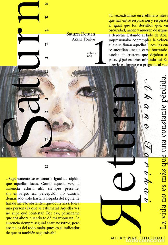Libri: SATURN RETURN 1 - TORIKAI, AKANE