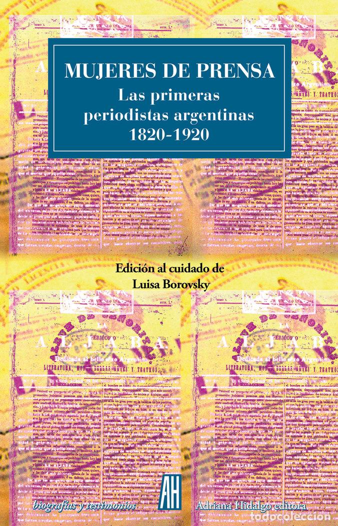 Libros: MUJERES DE PRENSA - BOROVSKY, LUISA