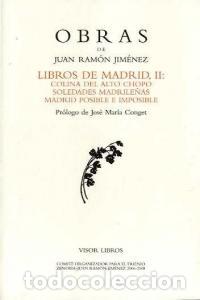 Libros: LIBROS DE MADRID II OBRAS JUAN RAMON JIMENEZ - JIMENEZ, JUAN RAMON