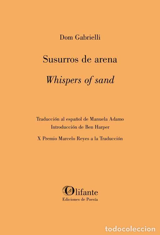 Libri: SUSURROS DE ARENA - GABRIELLI, DOM
