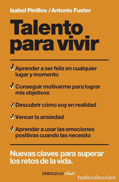 Libros: TALENTO PARA VIVIR - PINILLOS, ISABEL