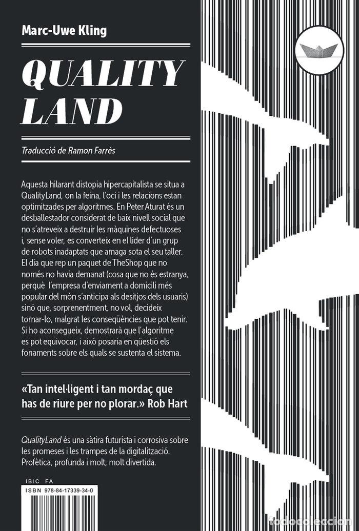 Libros: QUALITYLAND - KLING, MARC-UWE