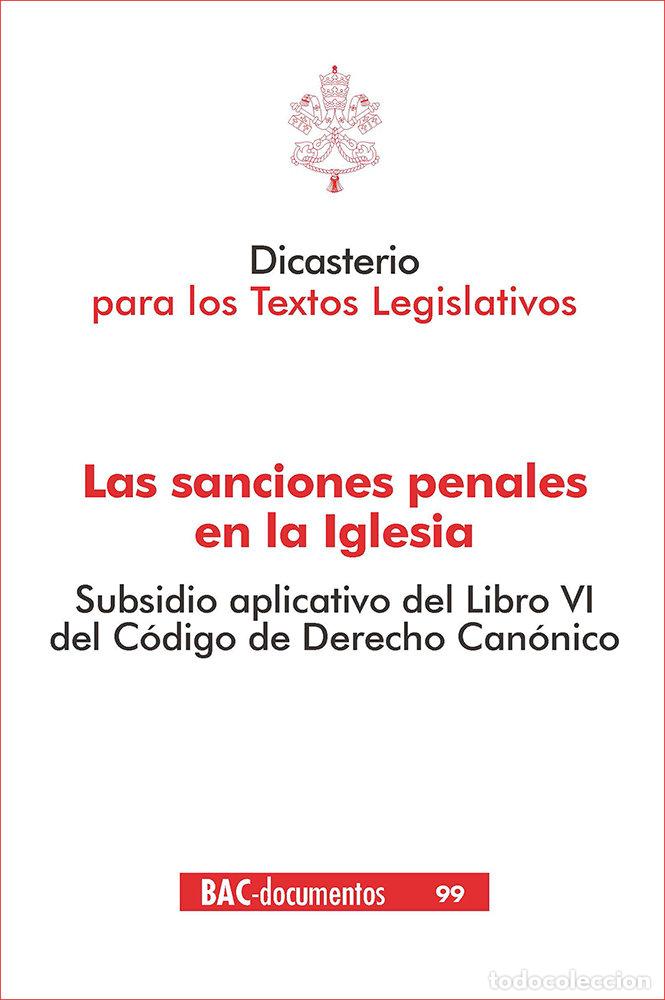 Libri: LAS SANCIONES PENALES EN LA IGLESIA - DICASTERIO