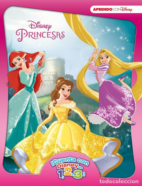 Livres: PRINCESAS CUENTA CON DISNEY 1 2 3 - AA.VV