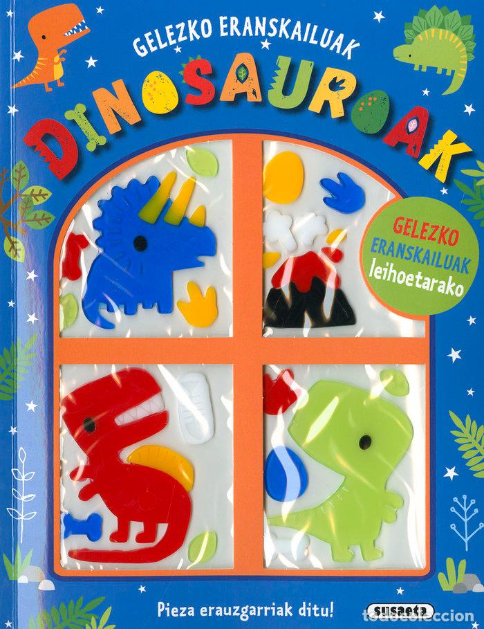 Libros: DINOSAUROAK GELEZKO ERANSKAILUAK LEIHOETARAKO - EDICIONES, SUSAETA