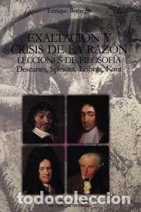 Libros: EXALTACION Y CRISIS DE LA RAZON - BORREGO, ENRIQUE