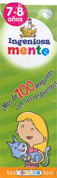 Libros: INGENIOSAMENTE 7 8 A&Ntilde;OS - AA.VV