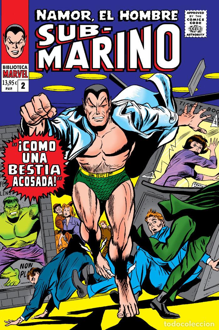 B&uuml;cher: NAMOR EL HOMBRE SUBMARINO 2 1966 1967 - STAN LEE