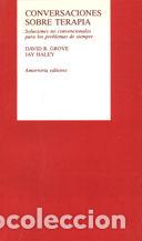 books: CONVERSACIONES SOBRE TERAPIA - HALEY, JAY