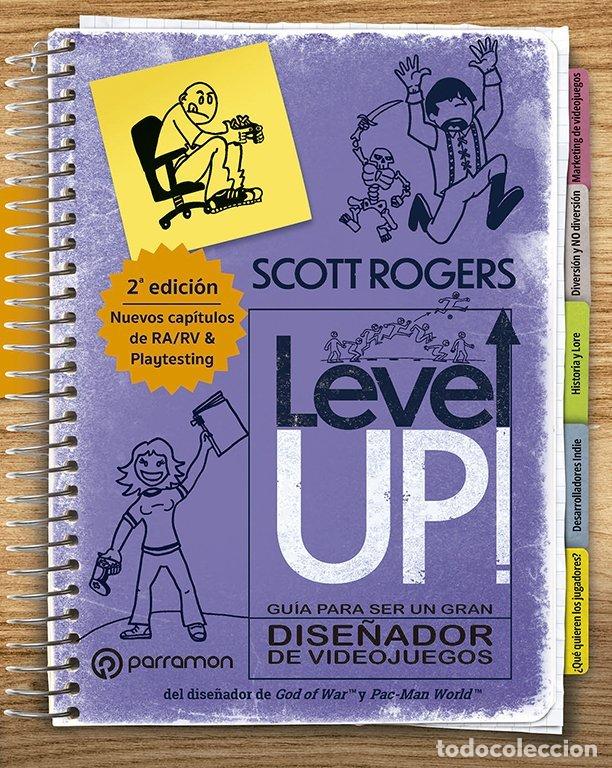 books: LEVEL UP GUIA PARA SER UN GRAN DISE&Ntilde;ADOR DE VIDEOJUEGOS - SCOTT ROGERS