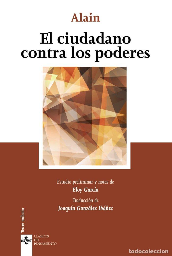 Livres: CIUDADANO CONTRA LOS PODERES,EL - ALAIN