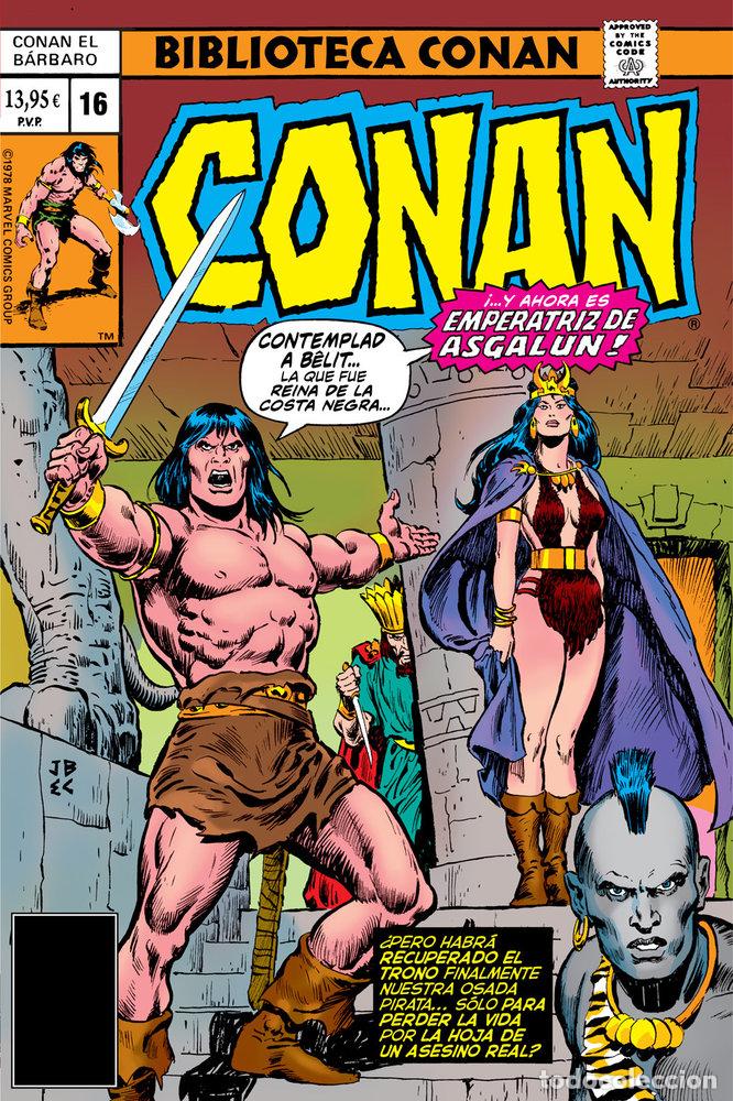 Libri: CONAN EL BARBARO 16 1978 1979 - ROY THOMAS