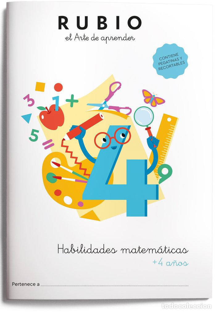 Livres: HABILIDADES MATEMATICAS +4 A&Ntilde;OS RUBIO - AA.VV